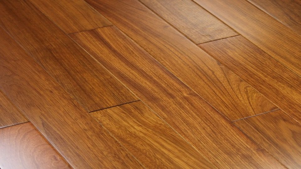Ferma Brazilian Cherry – Ebony, Coral Smooth by Ferma Flooring, coral engineered wood flooring, plank sample