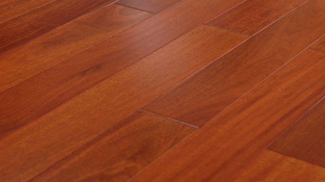 Ferma Santos Mahogany – Terra Cotta Smooth by Ferma Flooring, terra cotta engineered wood flooring, detail view