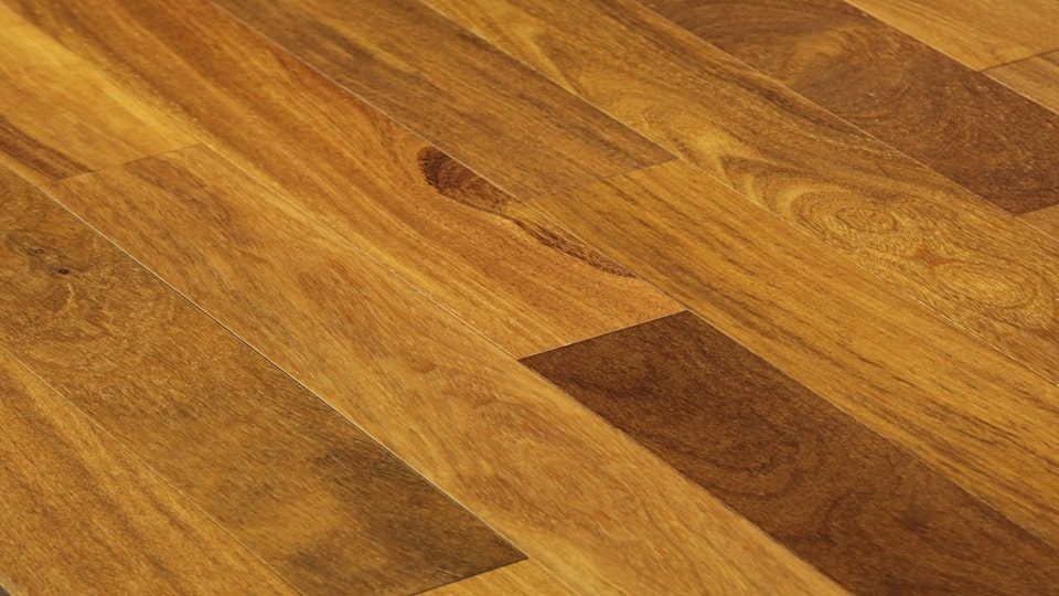 Ferma Engineered Brazilian Teak – Ebony Smooth by Ferma Flooring, ebony engineered wood flooring, plank sample