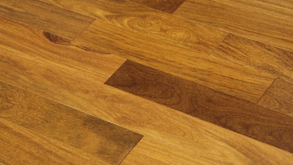 Ferma Engineered Brazilian Teak – Ebony Smooth by Ferma Flooring, ebony engineered wood flooring, detail view