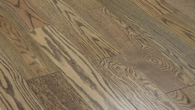Ferma Northern Oak – Gunstock, Cherry, Mocha, Onyx Smooth by Ferma Flooring, cherry engineered wood flooring, detail view