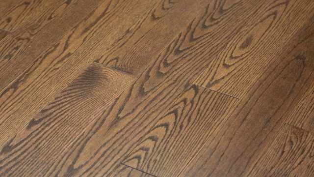 Ferma Simple Canadian Oak – Gunstock Smooth by Ferma Flooring, gunstock engineered wood flooring, plank sample