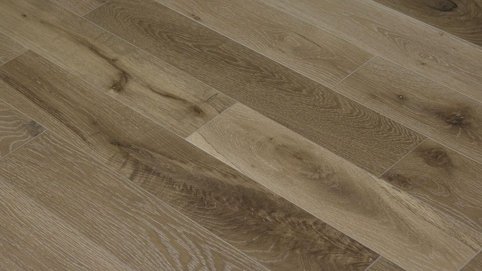 Ferma Northern Oak – Edison Grey Wire Brushed by Ferma Flooring, cul de sac engineered wood flooring, detail view