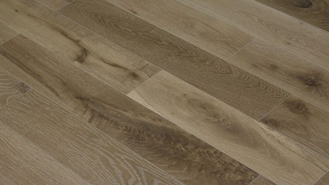Ferma Northern Oak – Edison Grey Wire Brushed by Ferma Flooring, cul de sac engineered wood flooring, detail view