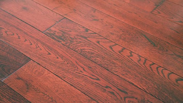 Ferma Value Oak – Gunstock, Mocha, Onyx Smooth by Ferma Flooring, gunstock engineered wood flooring, plank sample