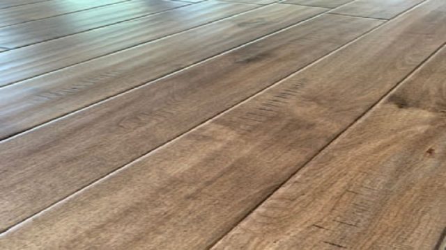 Ferma Handscraped Maple – Haze by Ferma Flooring, engineered wood flooring, detail view