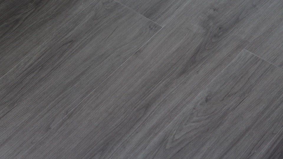 Ferma Simple Charcoal Oak – Registered Emboss Surface by Ferma Flooring, luxury vinyl tile flooring, detail view