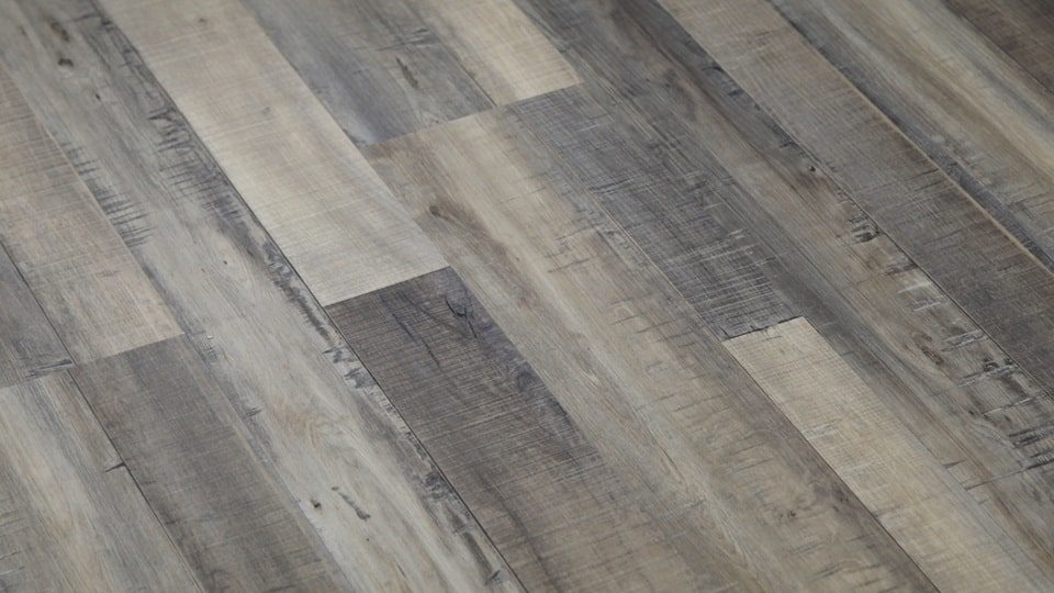 Ferma Engineered Distressed Ash – Sailor Registered Emboss by Ferma Flooring, luxury vinyl tile flooring, detail view