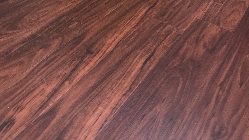 Ferma Engineered Acacia – Mahogany Registered Emboss by Ferma Flooring, luxury vinyl tile flooring, plank sample