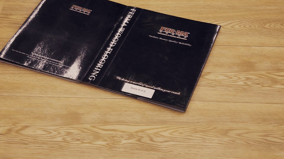 Ferma Engineered Red Oak – Natural Registered Emboss by Ferma Flooring, luxury vinyl tile flooring, plank sample