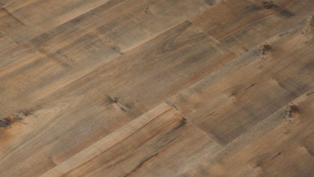 Ferma Simple Registered Emboss Surface – Aged Distressed Pine by Ferma Flooring, luxury vinyl tile flooring, detail view