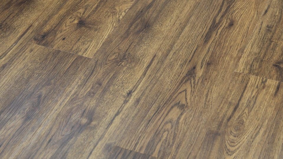 Ferma Simple Butterscotch Oak – Registered Emboss Surface by Ferma Flooring, luxury vinyl tile flooring, detail view