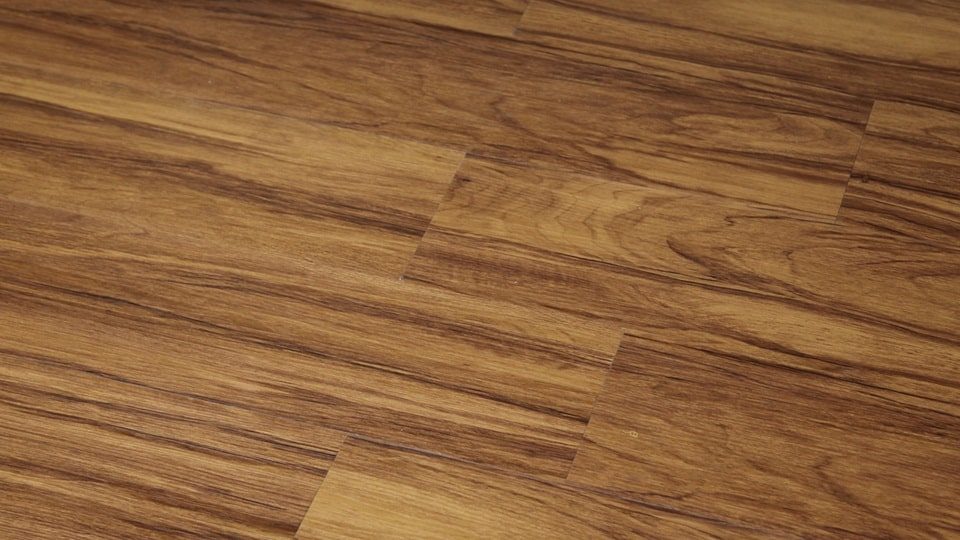 Ferma Engineered Caramel Walnut – Registered Emboss Surface by Ferma Flooring, luxury vinyl tile flooring, plank sample