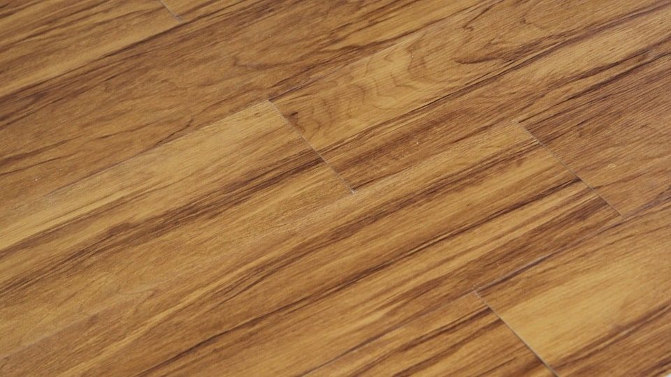 Ferma Engineered Caramel Walnut – Registered Emboss Surface by Ferma Flooring, luxury vinyl tile flooring, detail view
