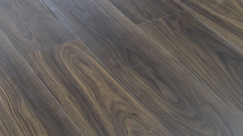 Ferma Simple Walnut – Vineyard Registered Emboss by Ferma Flooring, luxury vinyl tile flooring, detail view