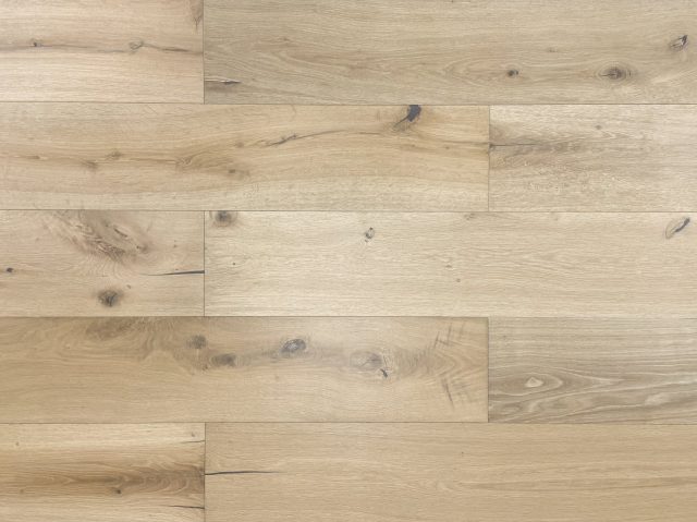 Montserrat Floor Engineered European Oak – Light Grey Wirebrushed by Montserrat Floor, light grey european oak engineered wood flooring, plank sample