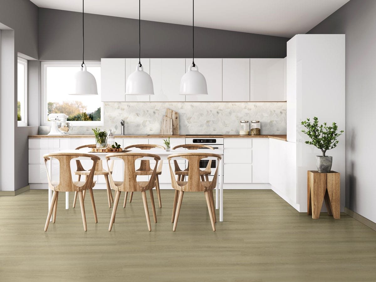 MSI Surfaces LVP – Blonde Benton by MSI Surfaces, blonde luxury vinyl tile flooring, detail view