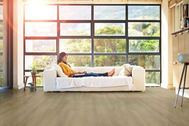MSI Surfaces LVP – Blonde Benton by MSI Surfaces, blonde luxury vinyl tile flooring, detail view
