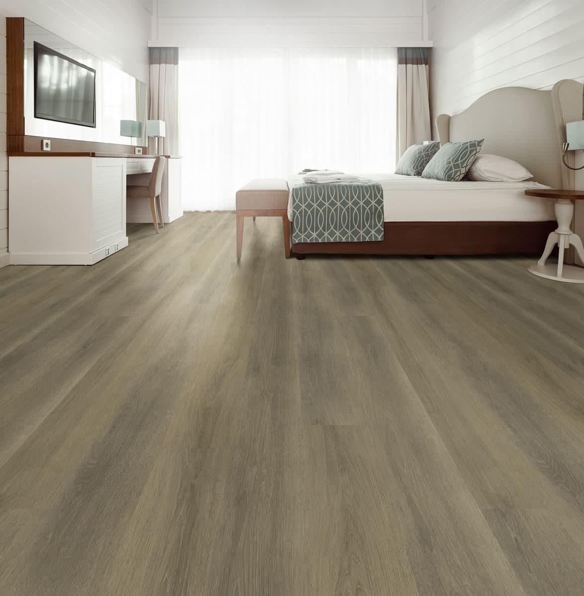 MSI Surfaces LVP – Dillion Fog Gray-Light by MSI Surfaces, gray-light luxury vinyl tile flooring, detail view