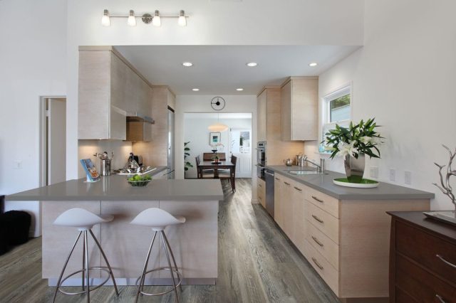 MSI Surfaces LVP – Gray-Dark Stableton by MSI Surfaces, gray-dark luxury vinyl tile flooring, detail view