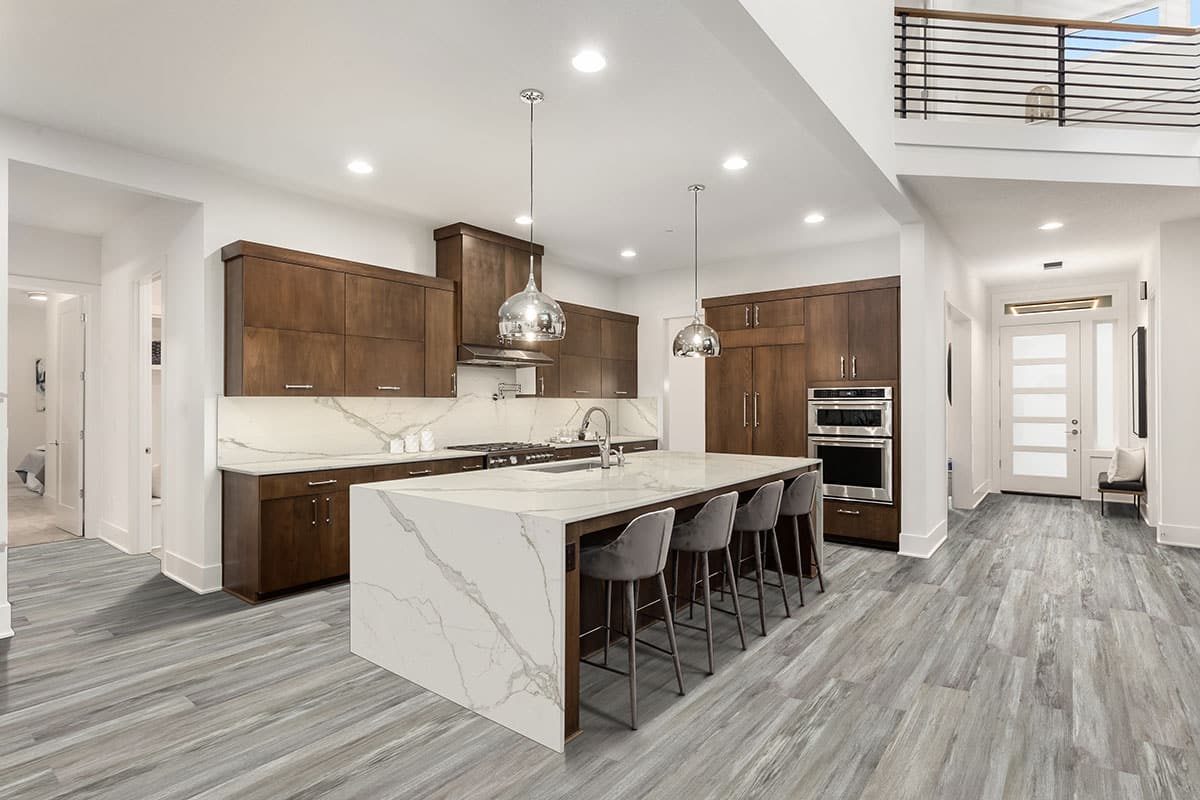 MSI Surfaces LVP – Gray-Light Luxury Vinyl Planks by MSI Surfaces, gray-light luxury vinyl tile flooring, detail view