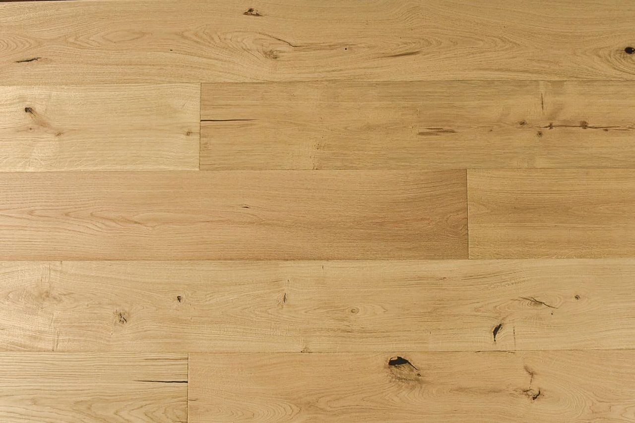 Montserrat Floor European Oak – Tan Wirebrushed by Montserrat Floor, tan european oak engineered wood flooring, plank sample