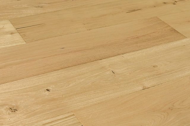 Montserrat Floor European Oak – Tan Wirebrushed by Montserrat Floor, tan european oak engineered wood flooring, detail view