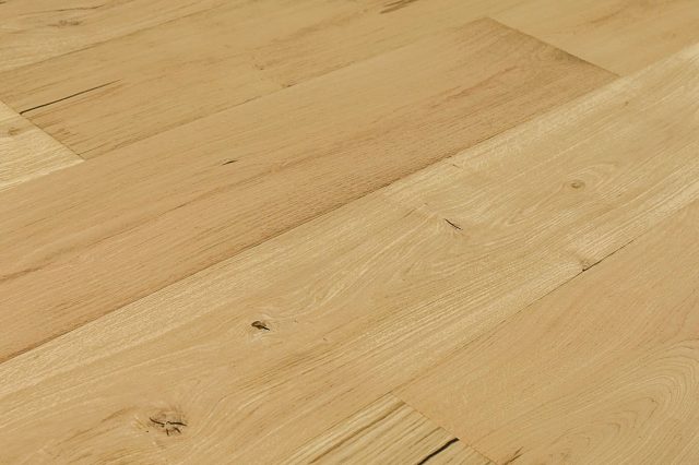 Montserrat Floor European Oak – Tan Wirebrushed by Montserrat Floor, tan european oak engineered wood flooring, detail view