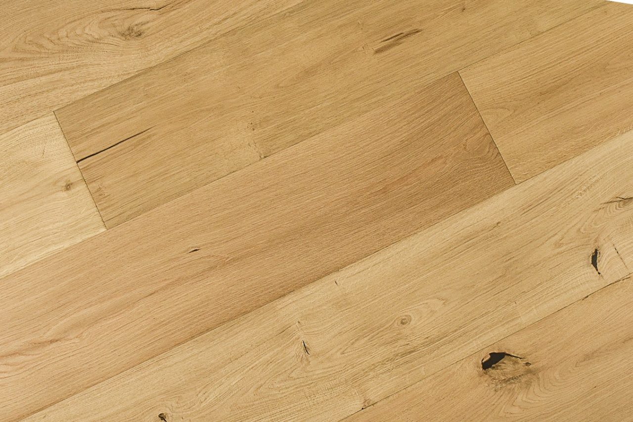 Montserrat Floor European Oak – Tan Wirebrushed by Montserrat Floor, tan european oak engineered wood flooring, detail view