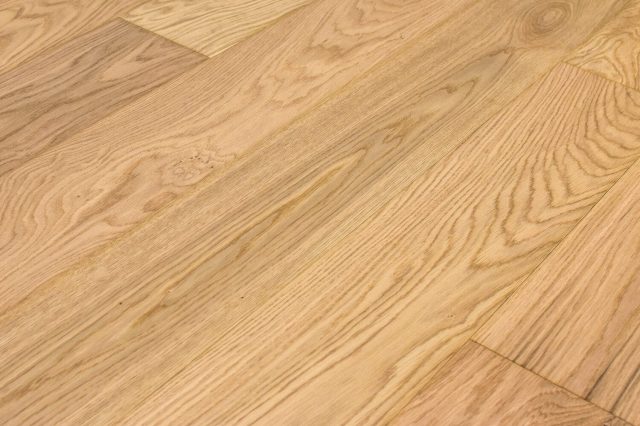 Montserrat Floor European Oak – Tan Wirebrushed by Montserrat Floor, tan european oak engineered wood flooring, detail view