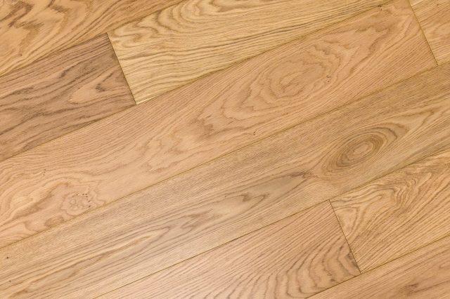 Montserrat Floor European Oak – Tan Wirebrushed by Montserrat Floor, tan european oak engineered wood flooring, detail view