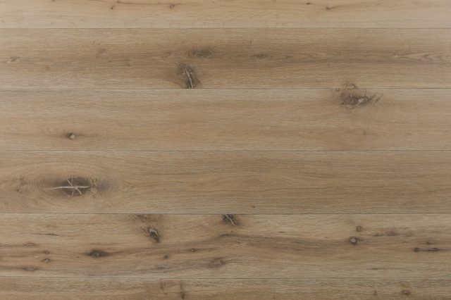 Montserrat Floor Oak – Brown Wirebrushed by Montserrat Floor, brown oak engineered wood flooring, plank sample
