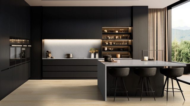 MSI Surfaces LVP – Blonde Bayside Buff by MSI Surfaces, blonde luxury vinyl tile flooring, detail view