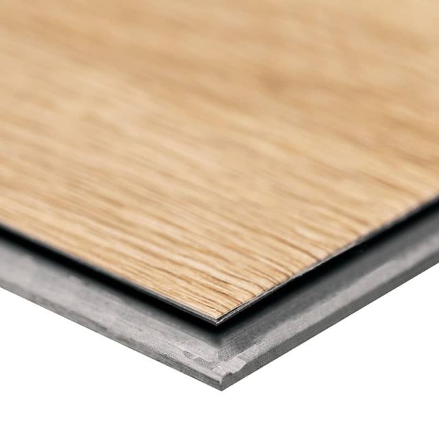 MSI Surfaces Simple LVP – Blonde Buff by MSI Surfaces, blonde luxury vinyl tile flooring, detail view