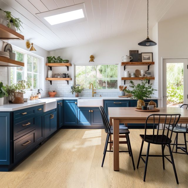 MSI Surfaces LVP – Blonde Coastal Cottage by MSI Surfaces, blonde luxury vinyl tile flooring, detail view
