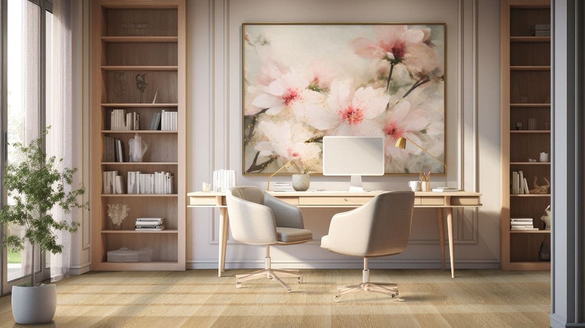 MSI Surfaces LVP – Blonde Coastal Cottage by MSI Surfaces, blonde luxury vinyl tile flooring, detail view