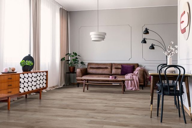MSI Surfaces LVP – Gray-Light by MSI Surfaces, gray-light luxury vinyl tile flooring, detail view