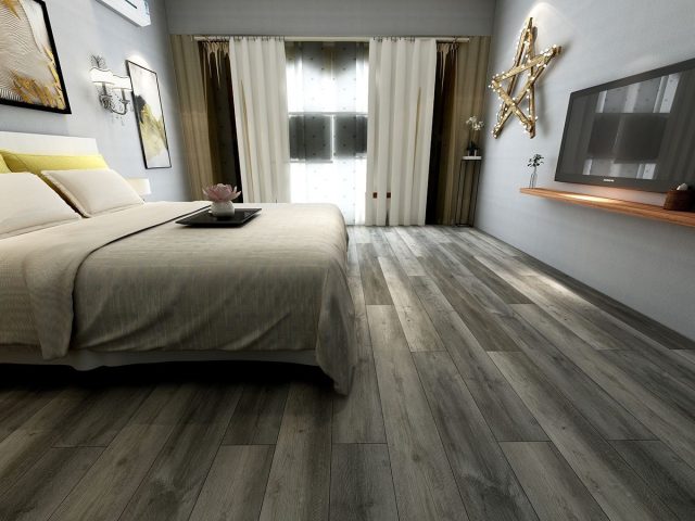 MSI Surfaces LVP – Gray-Dark Katella by MSI Surfaces, gray-dark luxury vinyl tile flooring, detail view