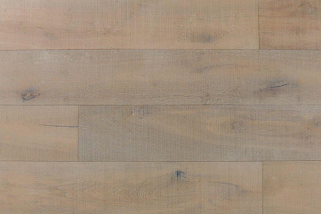 Montserrat Floor Engineered European Oak – Tan Wirebrushed by Montserrat Floor, tan european oak engineered wood flooring, detail view