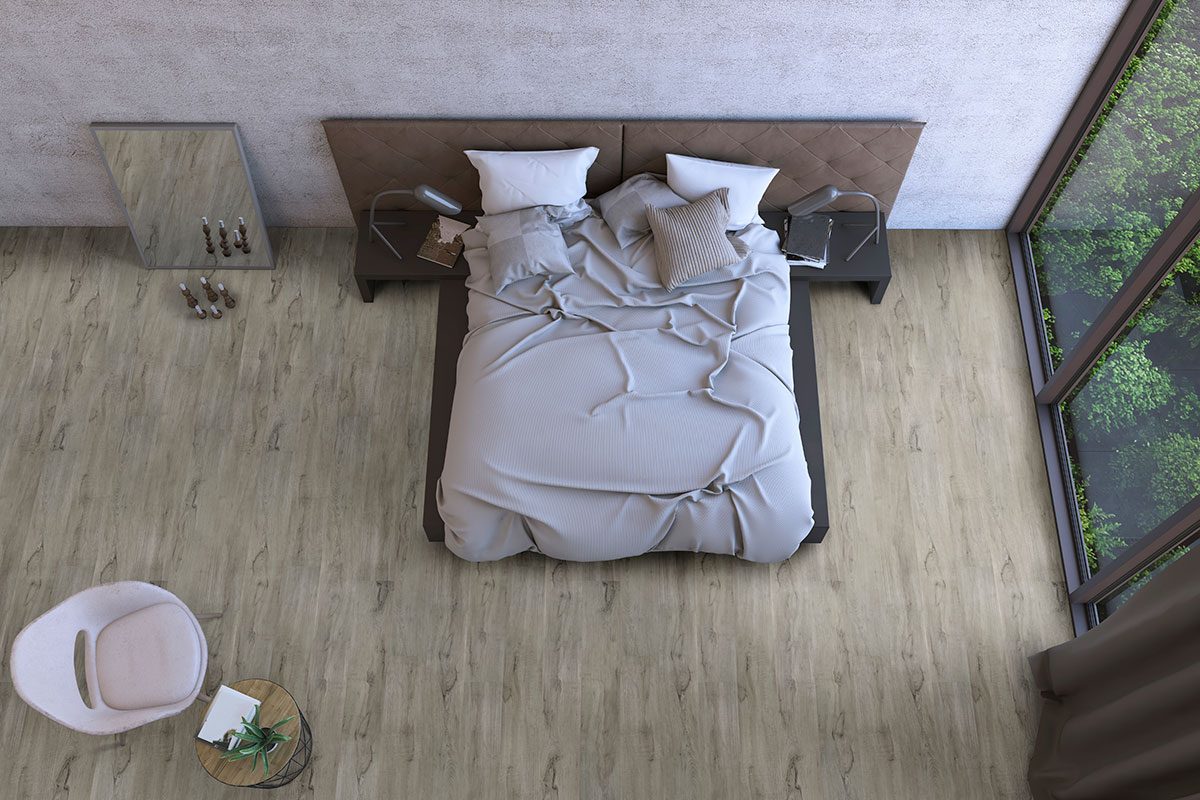 MSI Surfaces LVP – Dunite Oak Brown by MSI Surfaces, brown luxury vinyl tile flooring, detail view