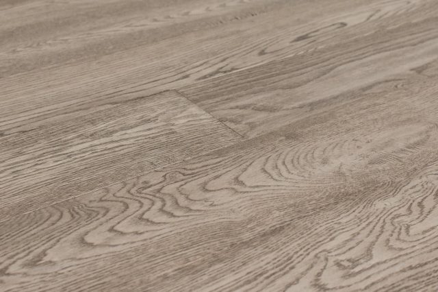 Montserrat Floor Engineered European Oak – Grey Wirebrushed by Montserrat Floor, grey european oak engineered wood flooring, detail view