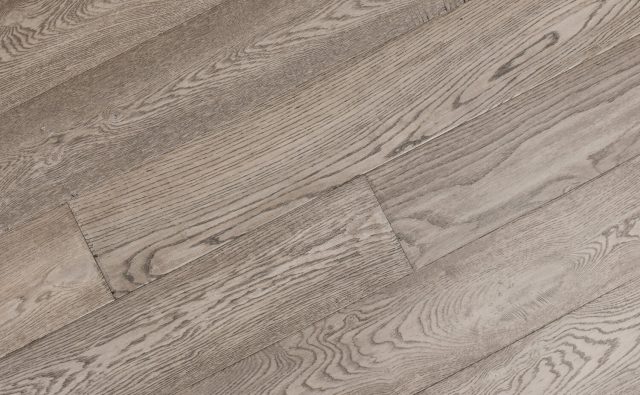 Montserrat Floor Engineered European Oak – Grey Wirebrushed by Montserrat Floor, grey european oak engineered wood flooring, detail view