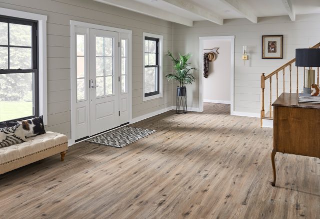 MSI Surfaces LVP – Brown Fauna by MSI Surfaces, brown luxury vinyl tile flooring, detail view