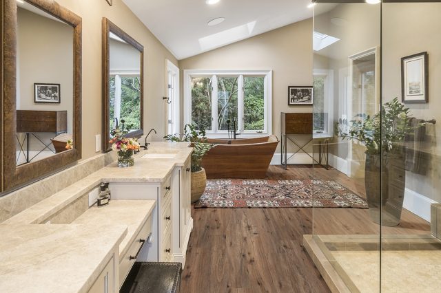 MSI Surfaces LVP – Brown Fauna by MSI Surfaces, brown luxury vinyl tile flooring, detail view