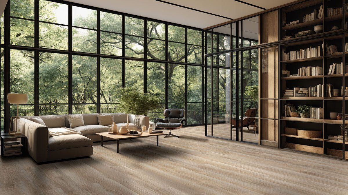 MSI Surfaces LVP – Blonde Hyde Haven by MSI Surfaces, blonde luxury vinyl tile flooring, detail view