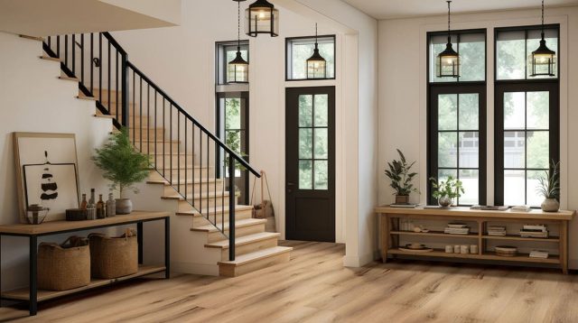 MSI Surfaces LVP – Blonde Coastal Cottage by MSI Surfaces, blonde luxury vinyl tile flooring, detail view