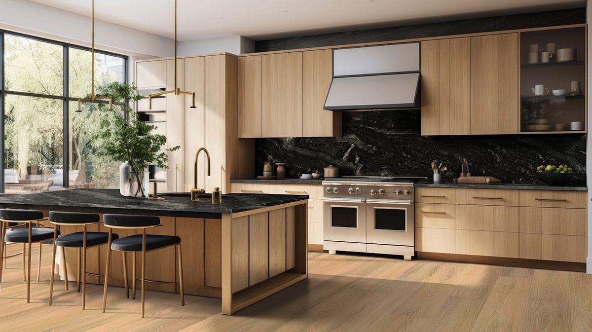 MSI Surfaces LVP – Blonde by MSI Surfaces, blonde luxury vinyl tile flooring, detail view