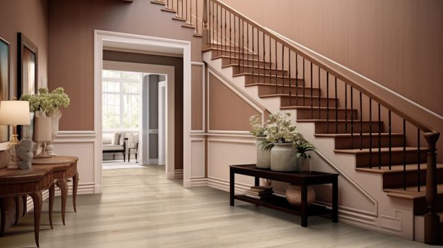 MSI Surfaces LVP – Blonde Palmilla by MSI Surfaces, blonde luxury vinyl tile flooring, detail view
