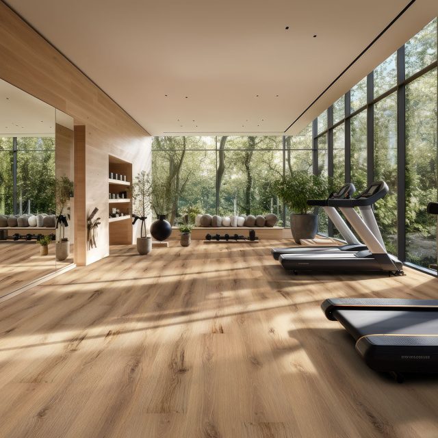 MSI Surfaces LVP – Brown Scandi by MSI Surfaces, brown luxury vinyl tile flooring, detail view