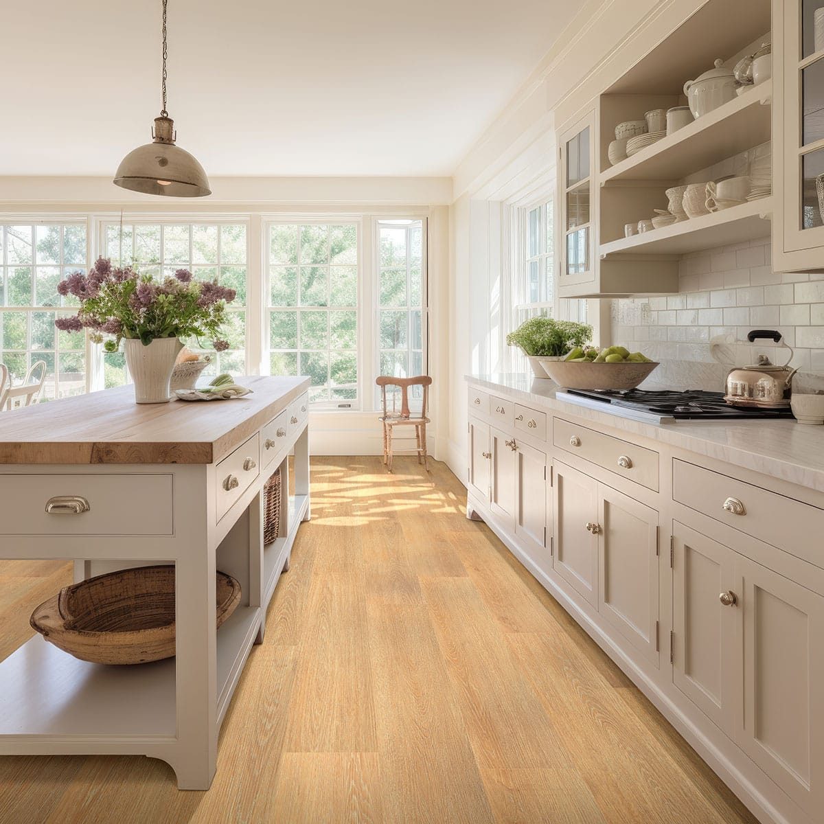 MSI Surfaces LVP – Brown by MSI Surfaces, brown luxury vinyl tile flooring, detail view